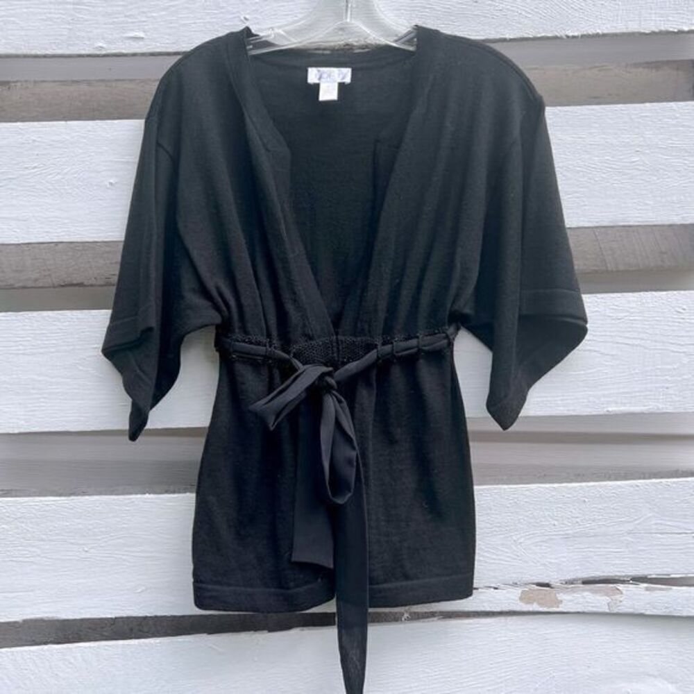 Beautiful Loft Tie Front, Embellished Cardigan